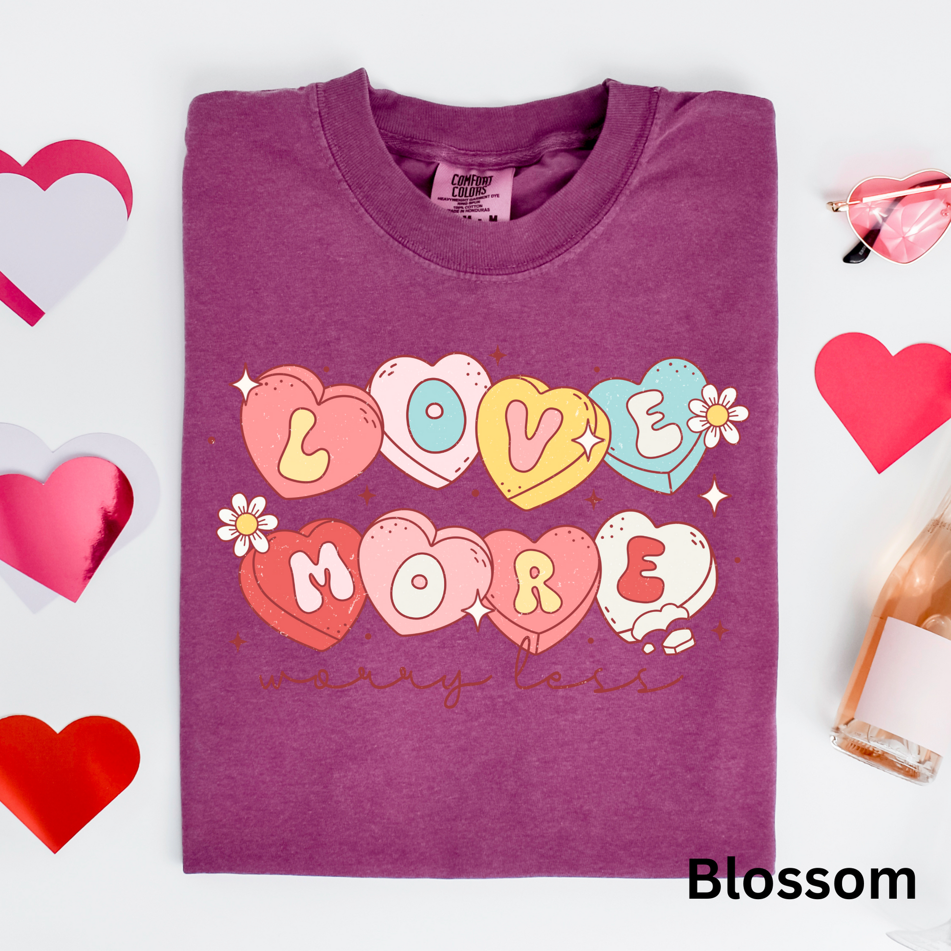 a t - shirt that says love is more than words